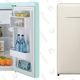 Daewoo Retro Compact Refrigerator, Mint Green, City Blue, and Cream Beige | $229 | Amazon